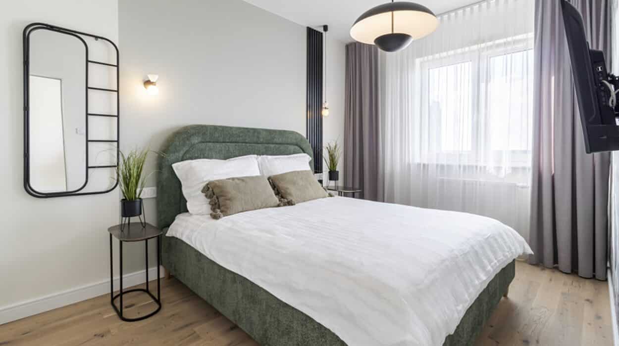 sypialnia w mieszkaniu